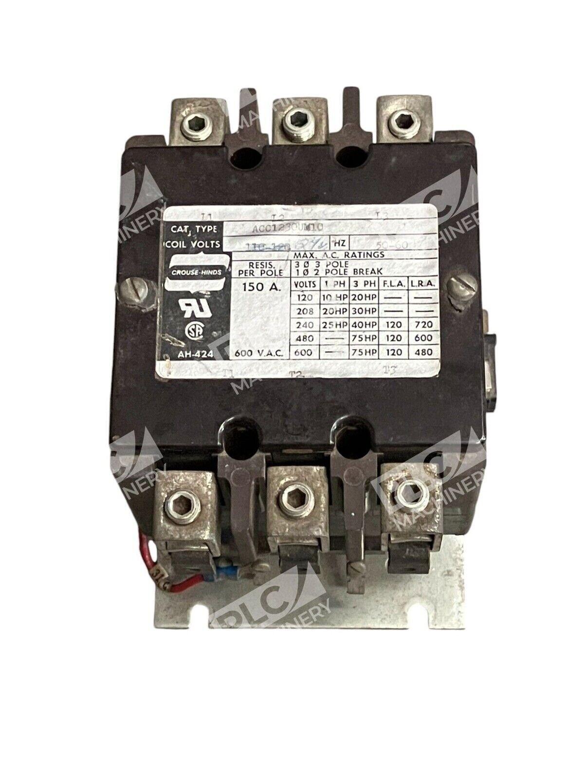 Crouse-Hinds ACC1230UM10 150A 600VAC