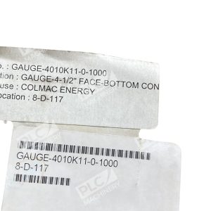 Danton 0 1000 LBSSqIn 4 12 Face Pressure Gauge 4010K11 226832492835