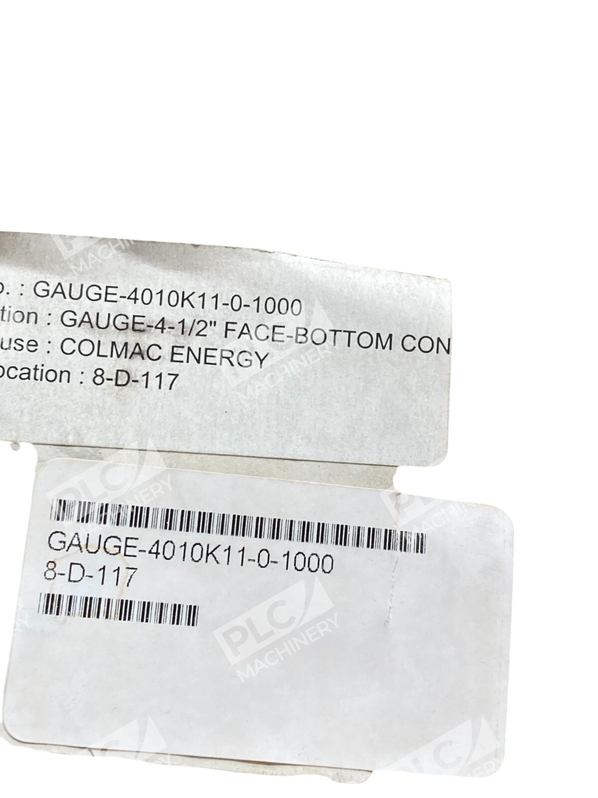 Danton 0-1000 LBS/SqIn 4-1/2" Face Pressure Gauge 4010K11 - Image 4