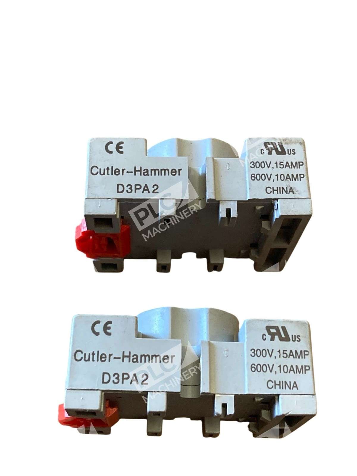 Eaton Cuttler Hammer D3PA2 8-Pin Octal Relay Socket Lots of 2