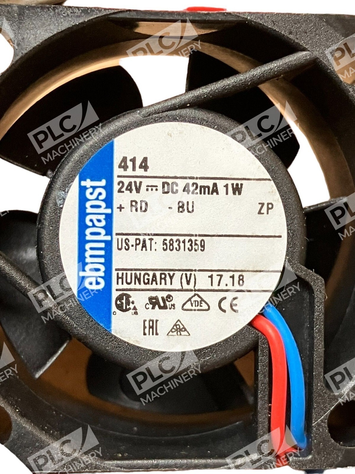 Ebmpapst 414 DC Tubeaxial Fan 4414N/2-522 - Image 3