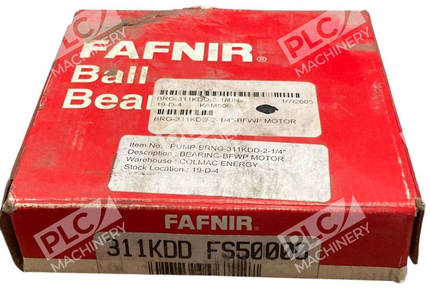 Fafnir Radial Ball Bearing 311KDD FS50000