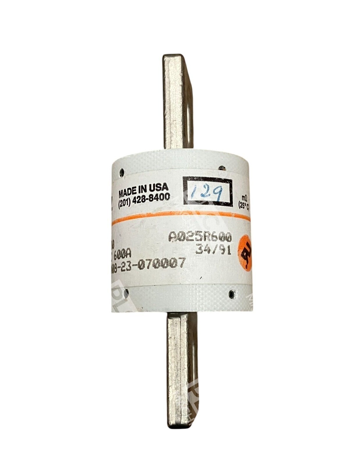 Ferraz 250V AC/DC #08-23-070007 600A Fuse A025R600 - Image 3