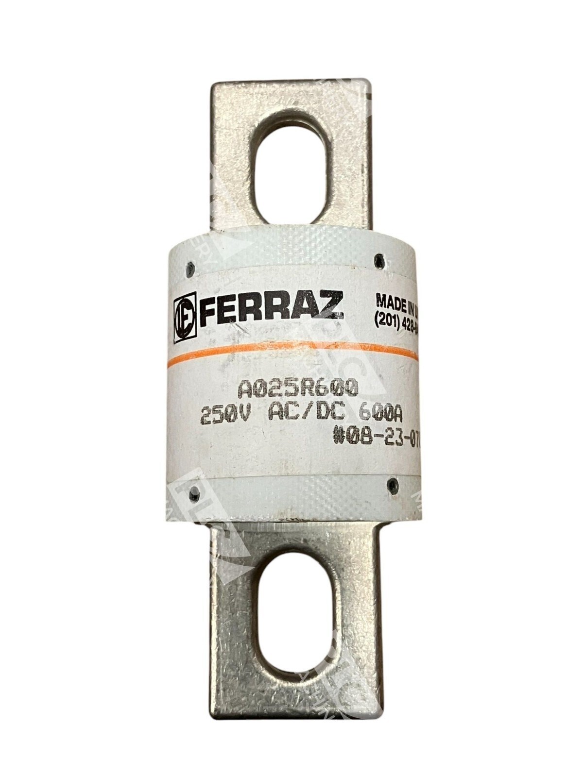 Ferraz 250V AC/DC #08-23-070007 600A Fuse A025R600