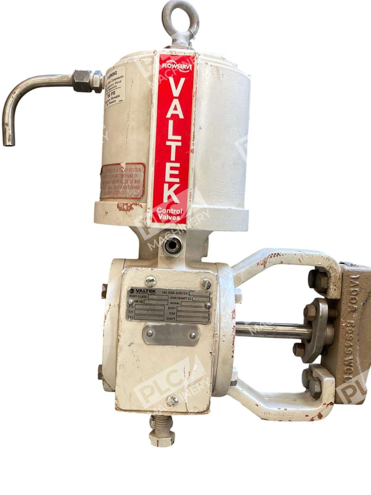 Flowserve Valtek Valdisk 3" Butterfly Valve Pneumatic Actuator 50LBS - Image 5