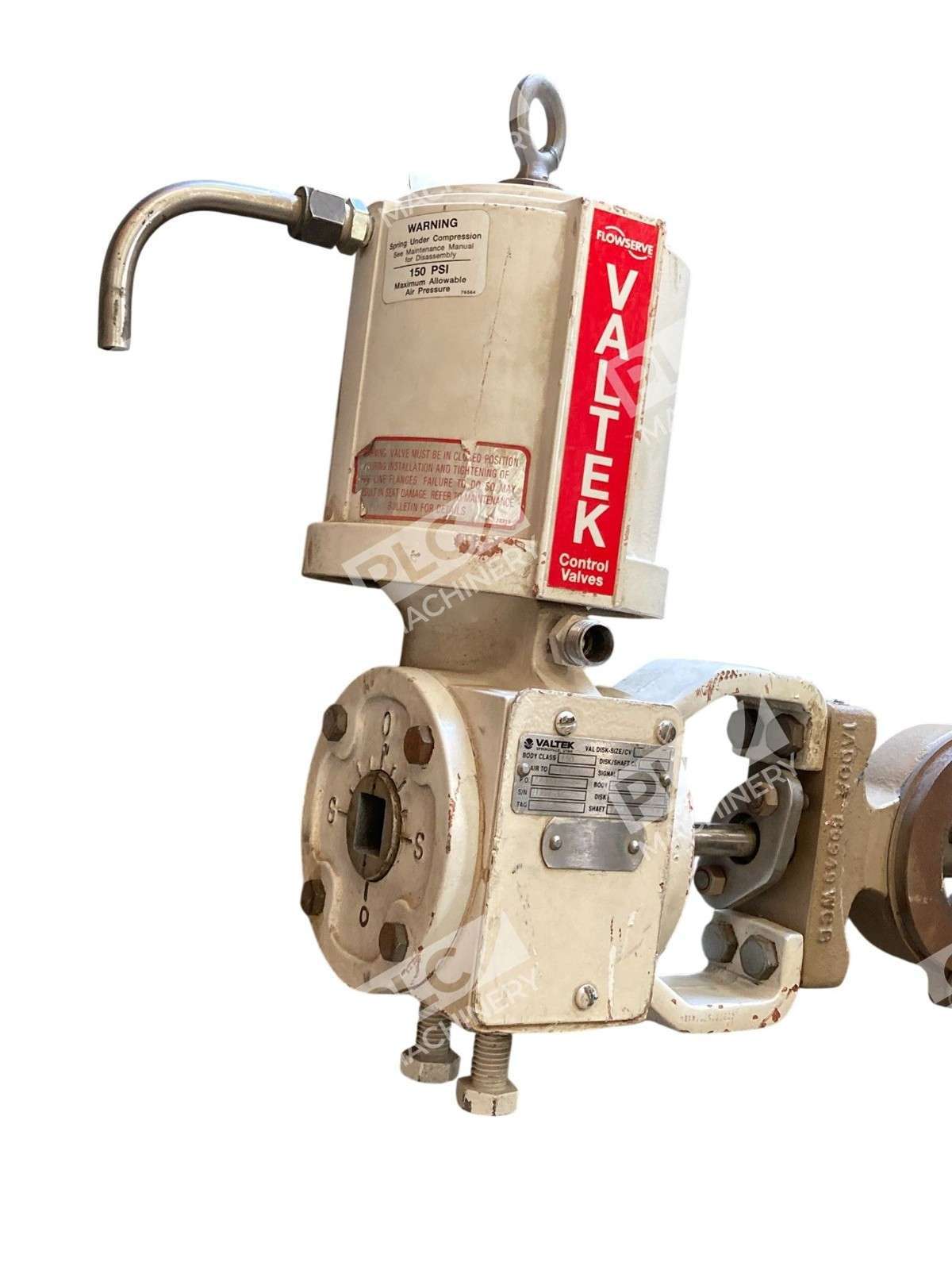 Flowserve Valtek Valdisk 3" Butterfly Valve Pneumatic Actuator 50LBS - Image 6