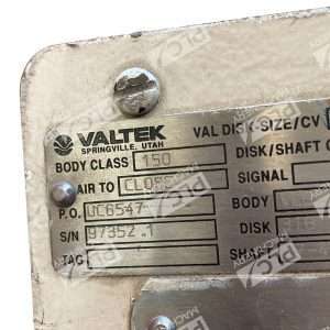 Flowserve Valtek Valdisk 3 Butterfly Valve Pneumatic Actuator 50LBS 297858202225