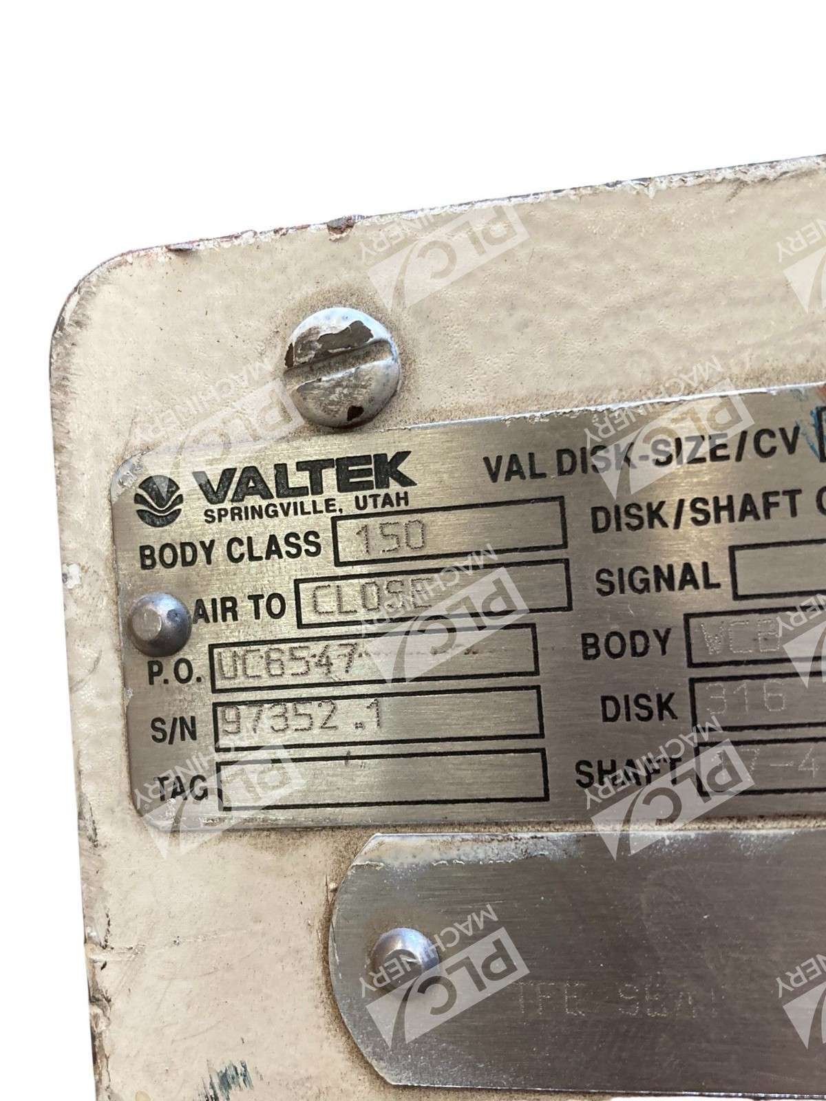 Flowserve Valtek Valdisk 3" Butterfly Valve Pneumatic Actuator 50LBS - Image 7