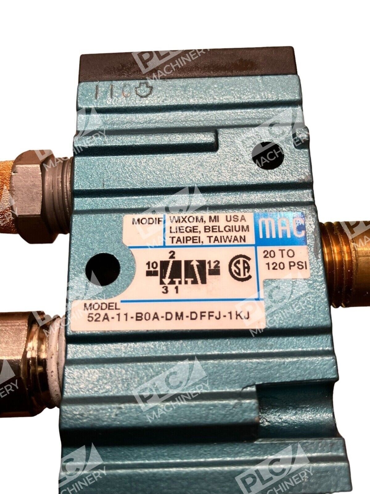 General 174K019G01 MAC DMB-DFFJ-1KJ SunX Pneumatic Injector Nozzle Assembly - Image 4