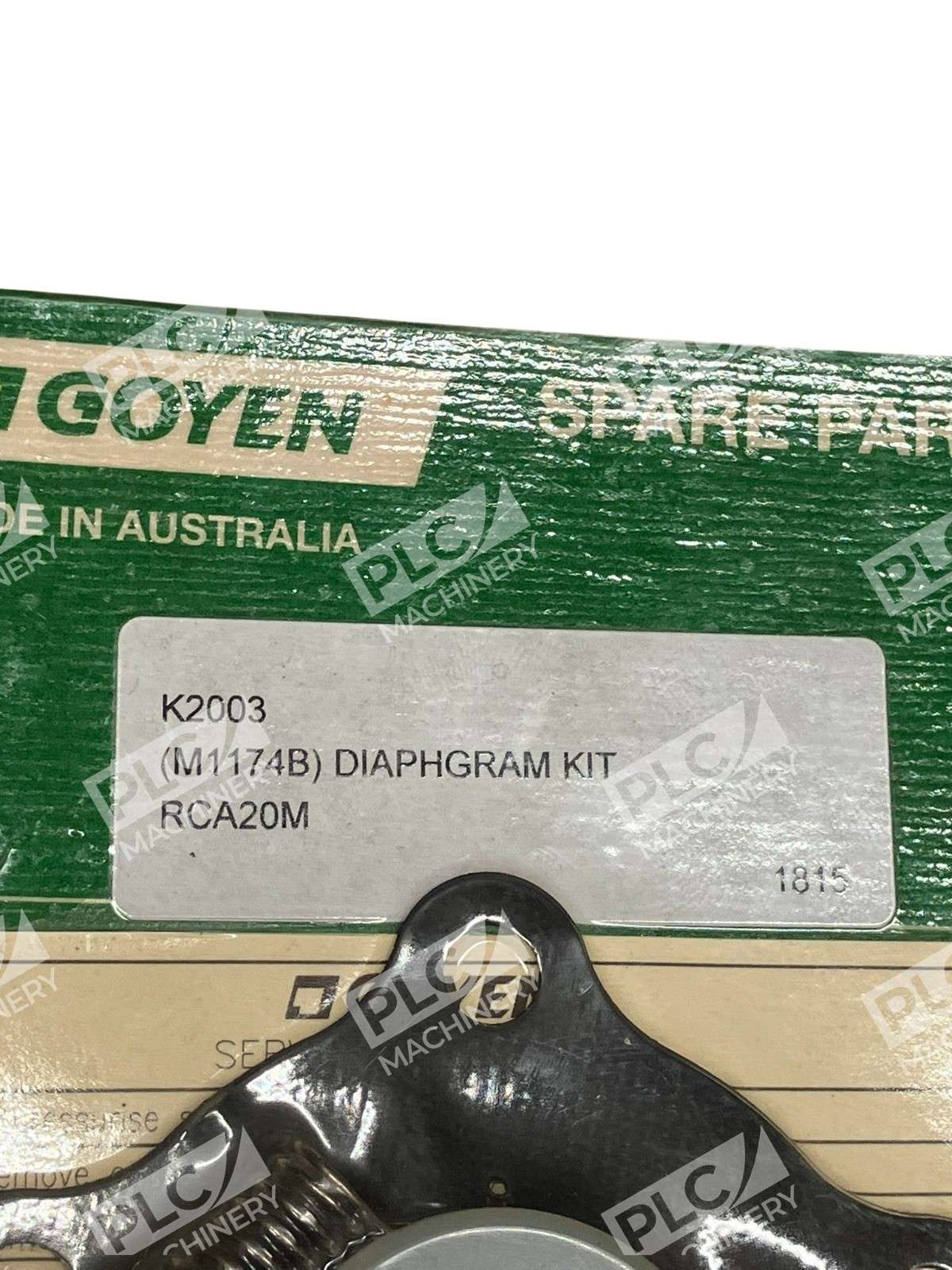 Goyen K2003 Diaphragm Repair Kit for RCA20M 3/4" Valves - Image 6
