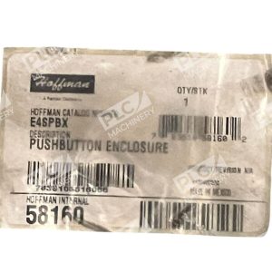 Hoffman Pushbutton Enclosure 58160 E4SPBX 226532916165