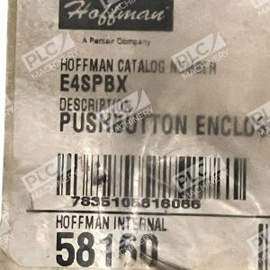 Hoffman Pushbutton Enclosure 58160 E4SPBX 226532916165