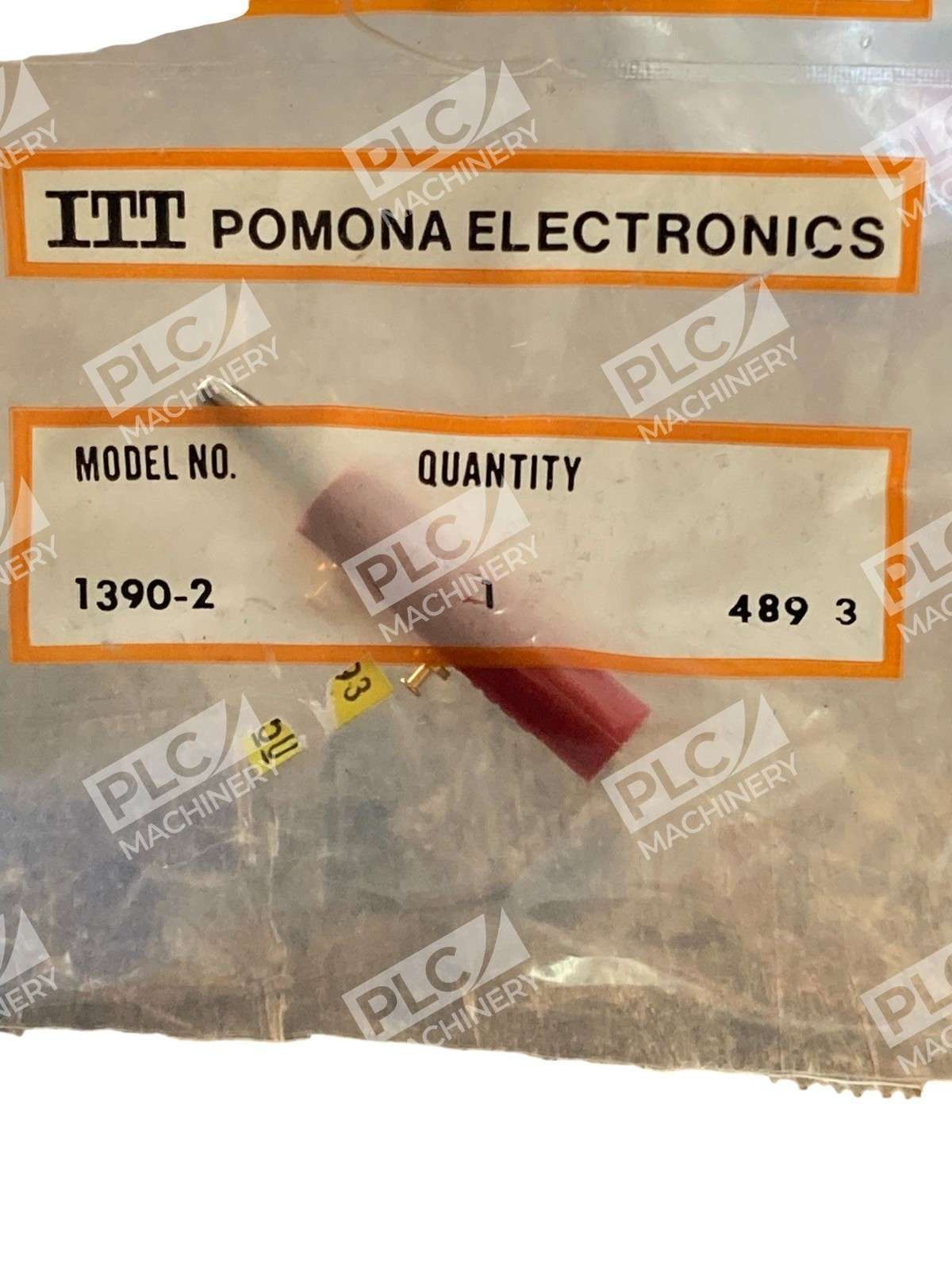 ITT Pomona 1390-2 Isolation Banana Plug Adapter 15A 2.5kV Red Test 4893 - Image 3