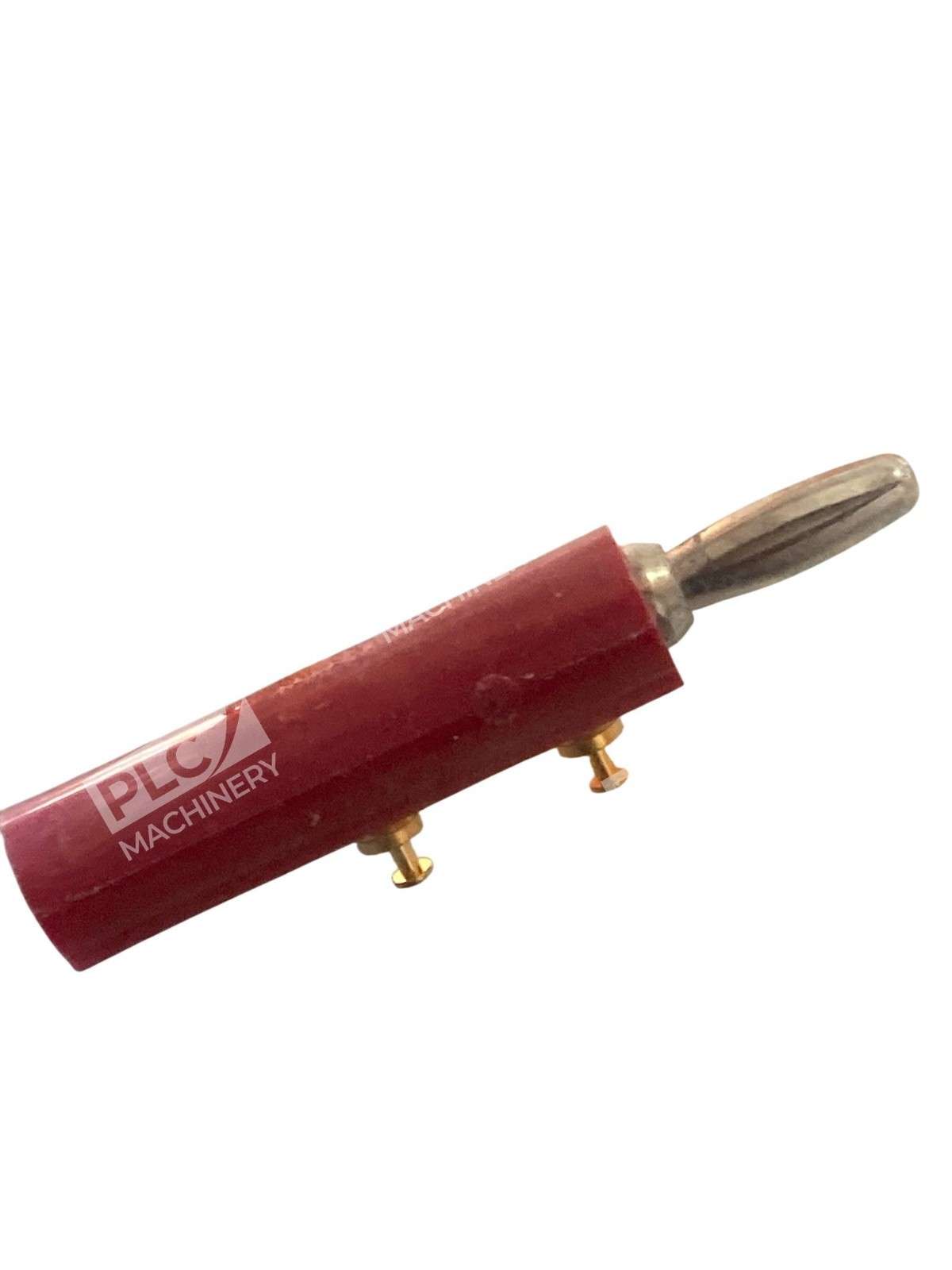 ITT Pomona 1390-2 Isolation Banana Plug Adapter 15A 2.5kV Red Test 4893 - Image 4