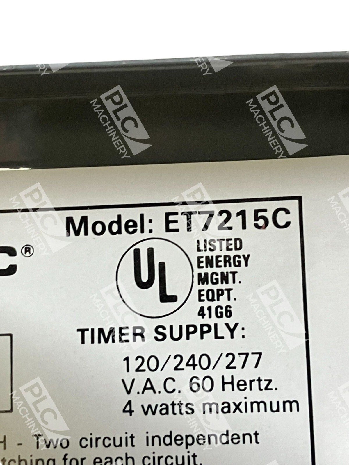 Intermatic 7 Day 2 Circuit Programmable Timer ET7215C - Image 5