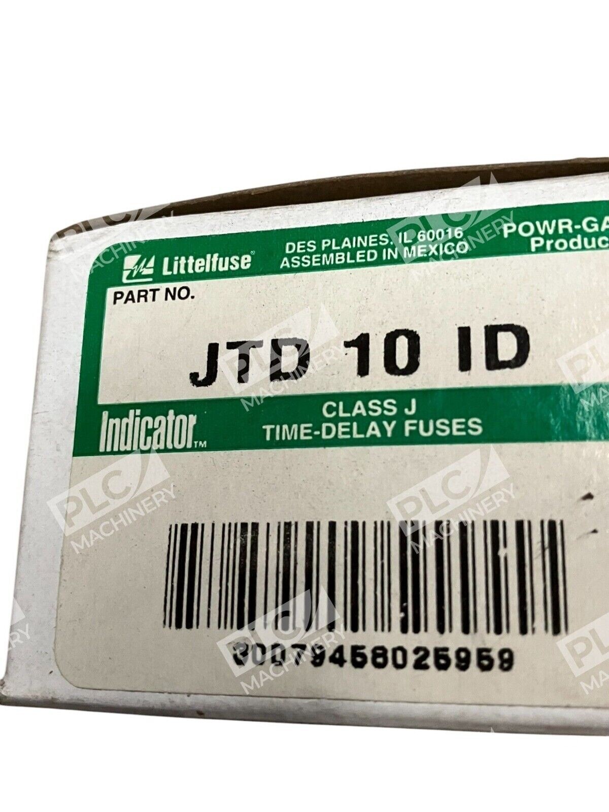 Littelfuse Powr-Gard 10A Fuse Powr-Gard JTD10ID (Box of 4) - Image 4
