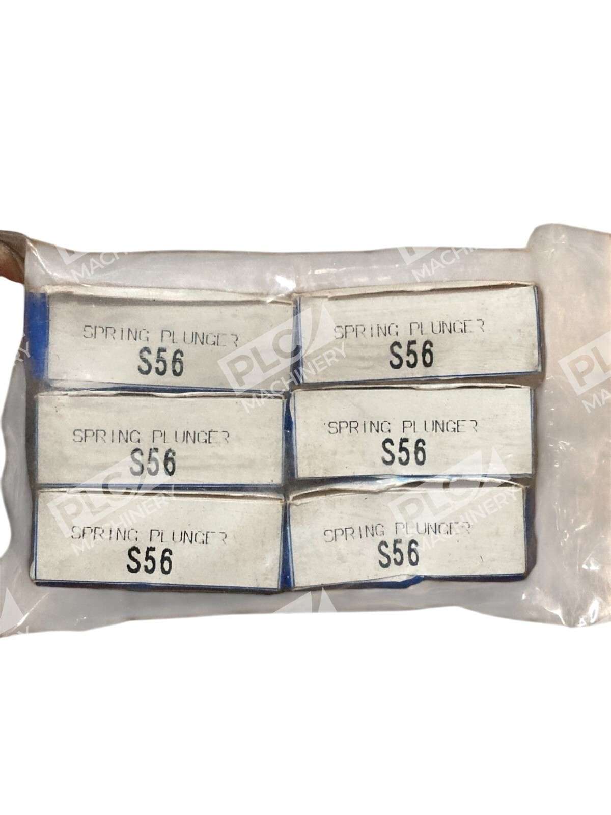 Lot of 6 Vlier S56 Stainless Steel Spring Plunger Standard Hex Drive