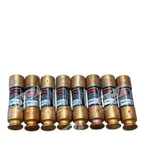 Lot of 8 Bussmann FRN-R-1-6/10 amp Fusetron Dual-Element Class RK5 Fuse
