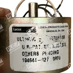 Lucas Ledex 9808 Ultimag Actuator 194644 027