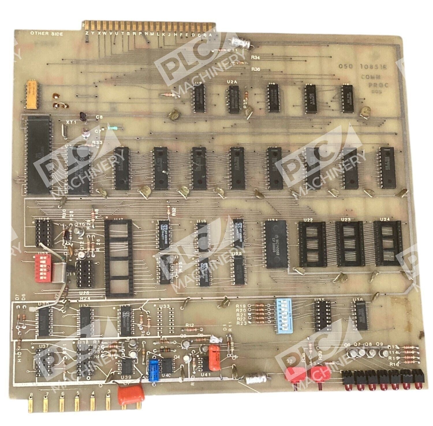 Lviv PK-01 050 10851E Soviet Home Computer Circuit Board 250-10850E