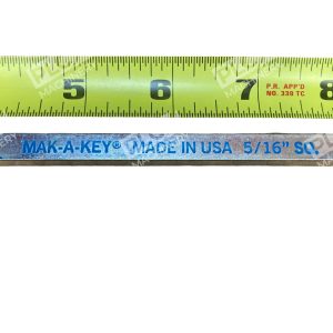 Mak A Key 12 Steel Keystock 516 SQ lot of 5 226658181375