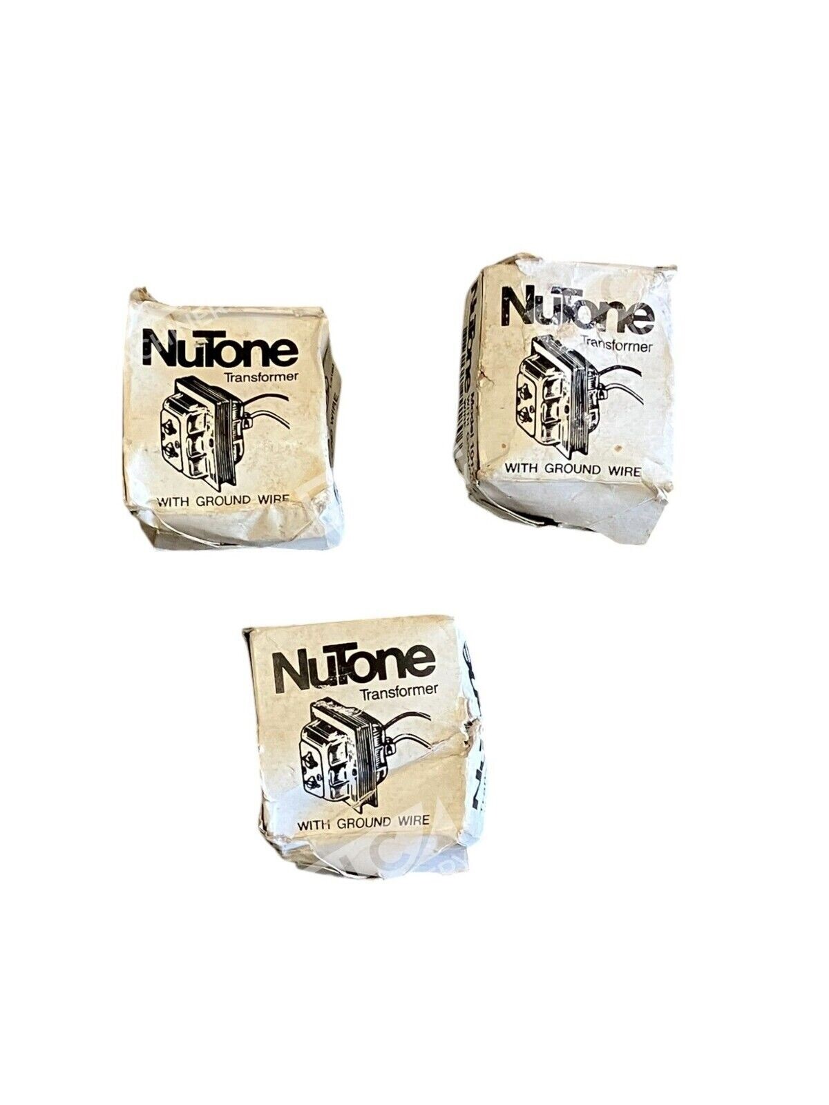 NuTone 16V 10W Transformer With Ground Wire 101-T (lot of 3)
