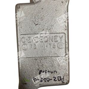 O Z Gedney 34 Cast Enclosure Body With Teal Handle FS 2 75 226653229395