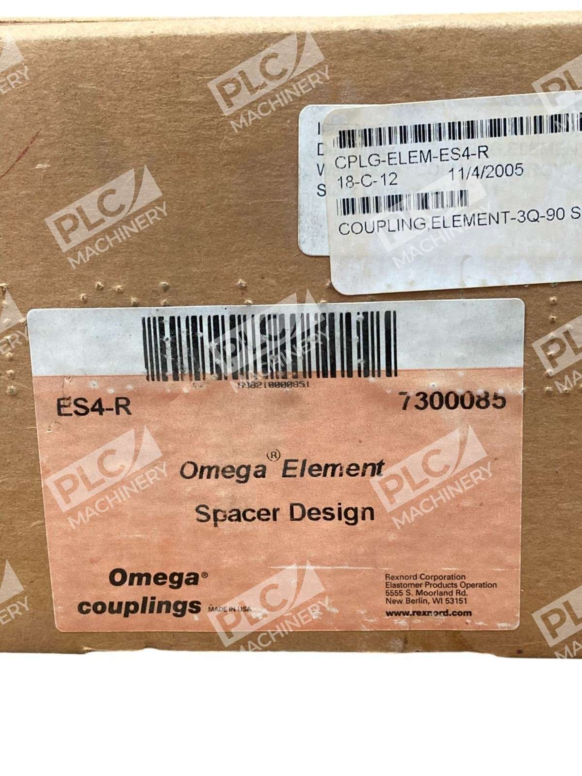 Omega ES4-R Element Spacer Design coupling