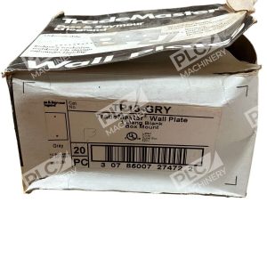 Pass & Seymour TP13-GRY TradeMaster Wall Plate Gray