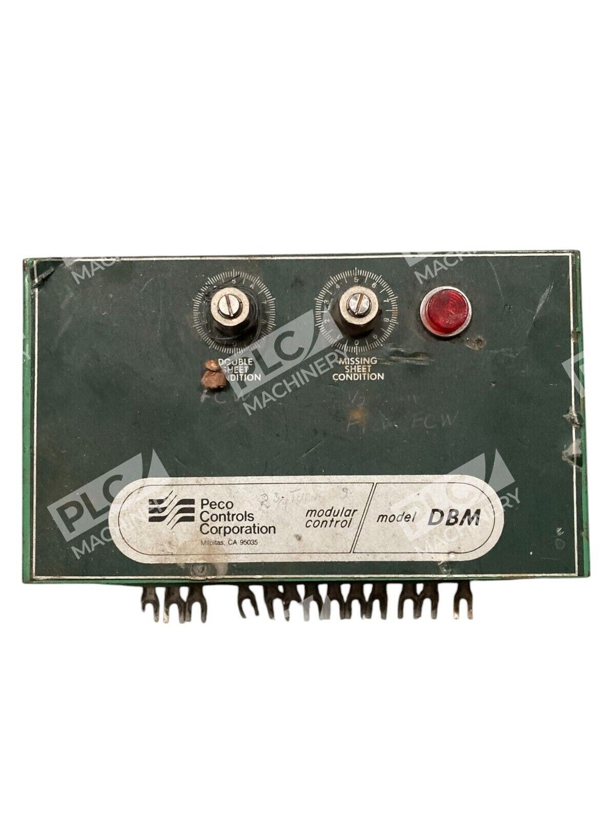 Peco Controls C3004 7494 10W 117VAC 50-60Hz Modular Control Model DBM