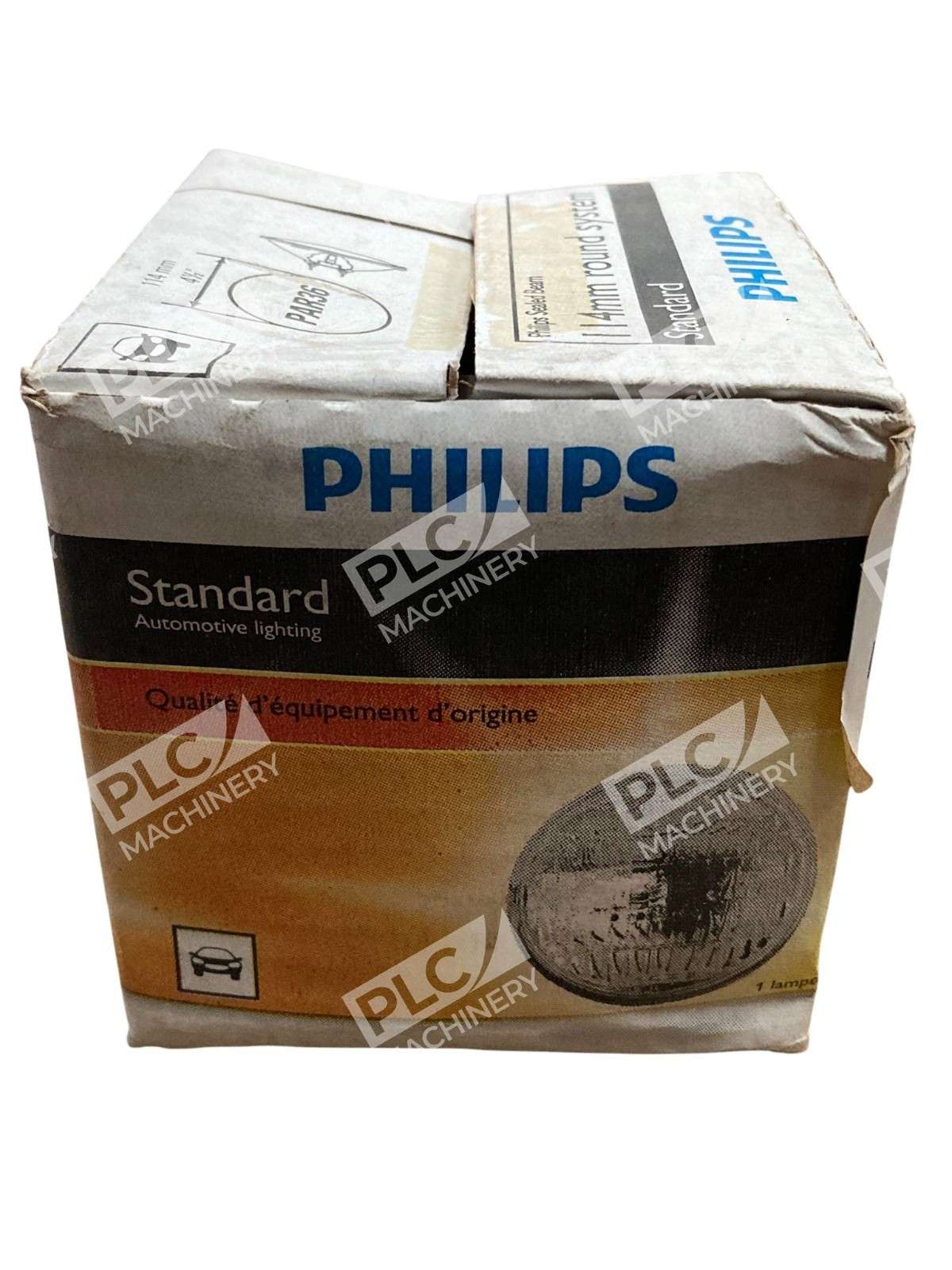 Philips 4515 Sealed Beam Headlamp 4.5" 6V 30W Standard Incandescent Bulb