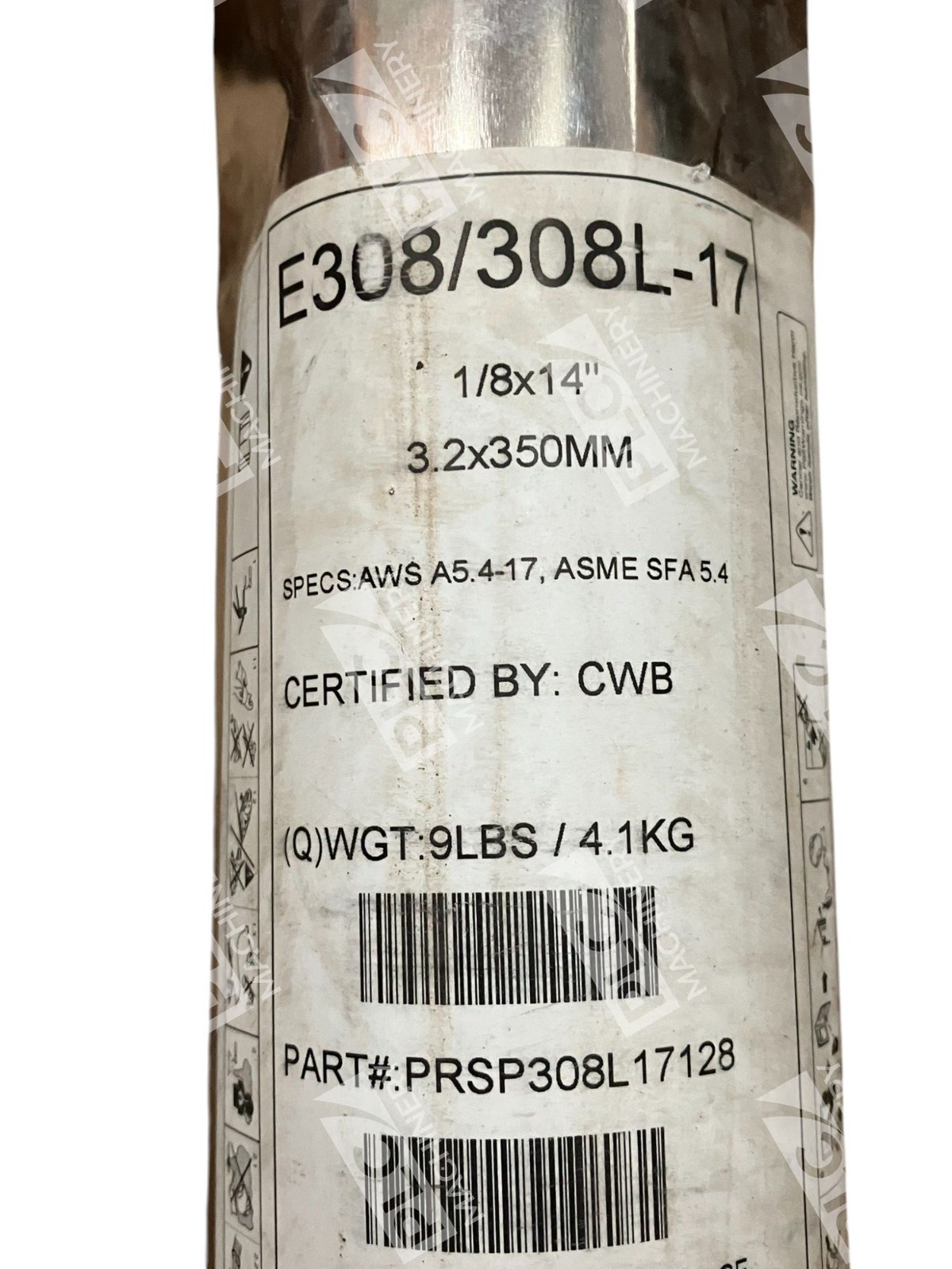 Praxair PRSP308L17128 ProStar 70-130A 9lb 1/8x14" Welding Rod E308/308L-17 - Image 5