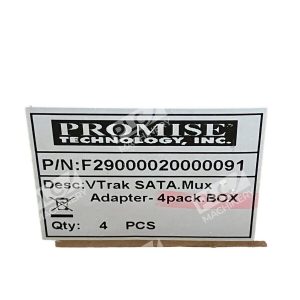 Promise Technology F29000020000091 VTrak SATAMux Adapter Box of 4 226985493065
