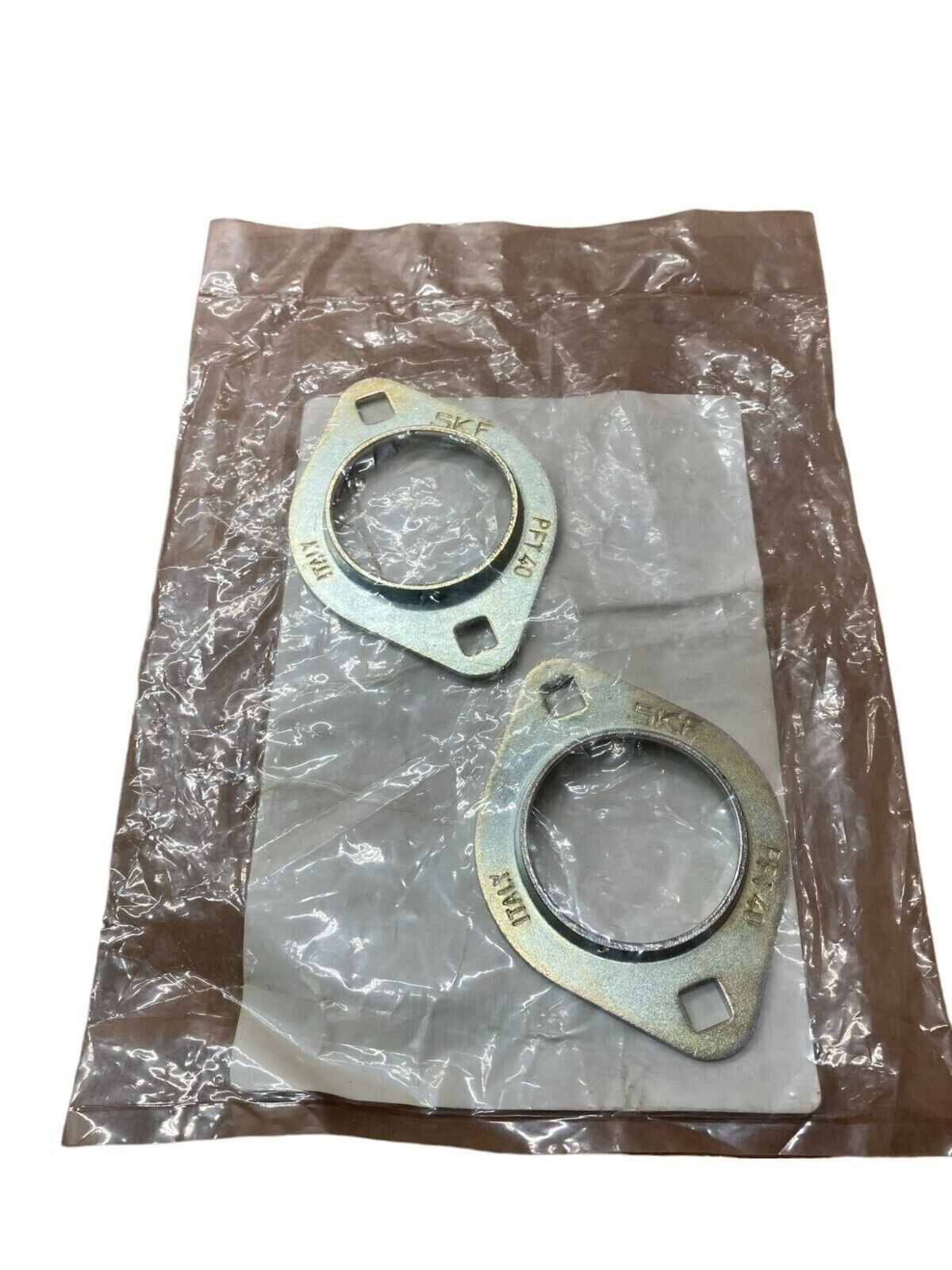 SKF PFT40 Oval Flanged Pressed Steel Housing (lot of 2)