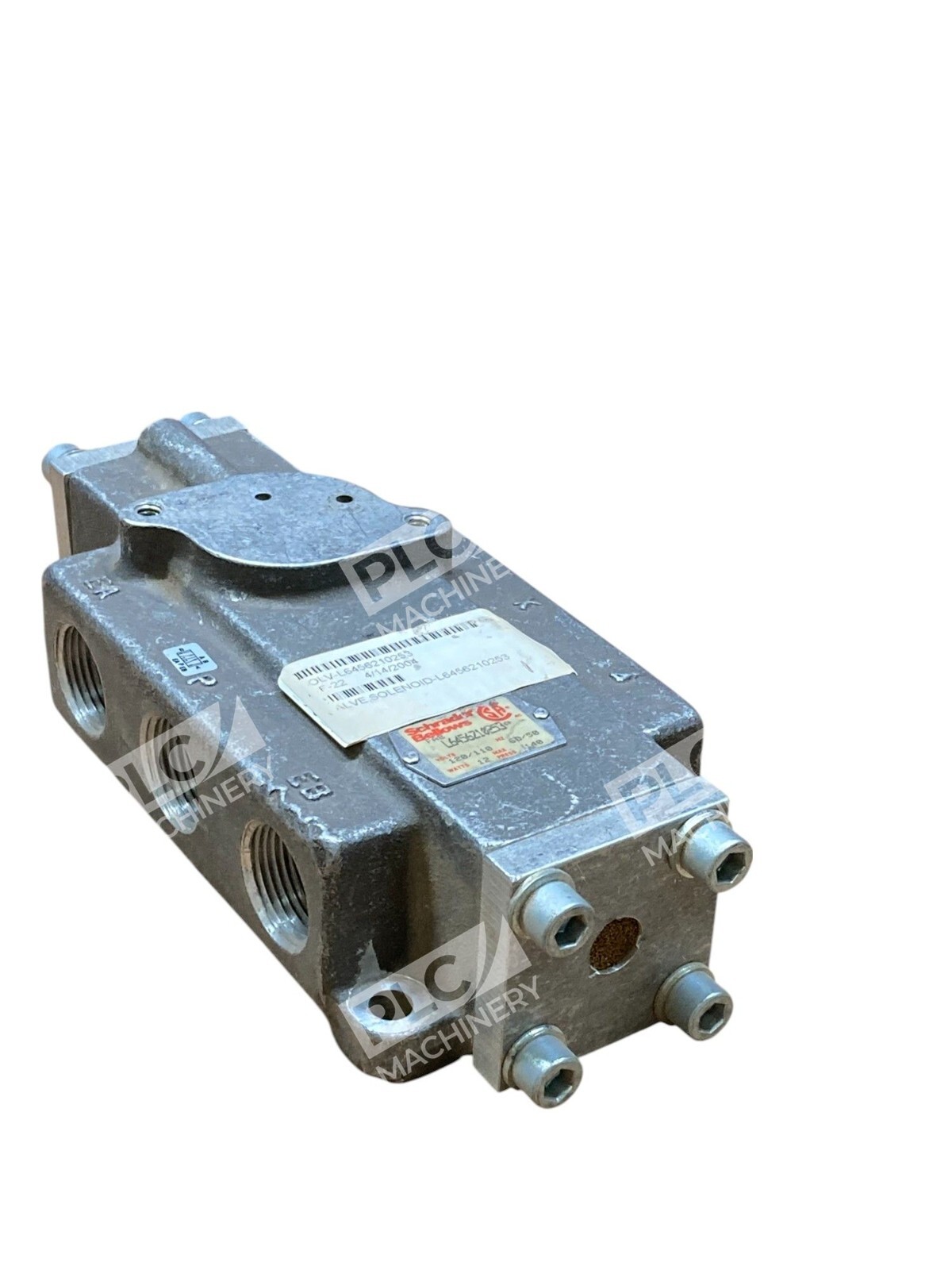 Schrader Bellows Parker 12W 120/110V 60/50Hz 140PSI Solenoid Valve L6456Z10253 - Image 6