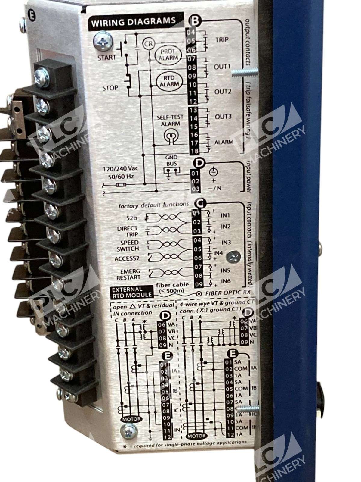 Schweitzer Engineering 701 Motor Protection Relay 0701011XXX - Image 8