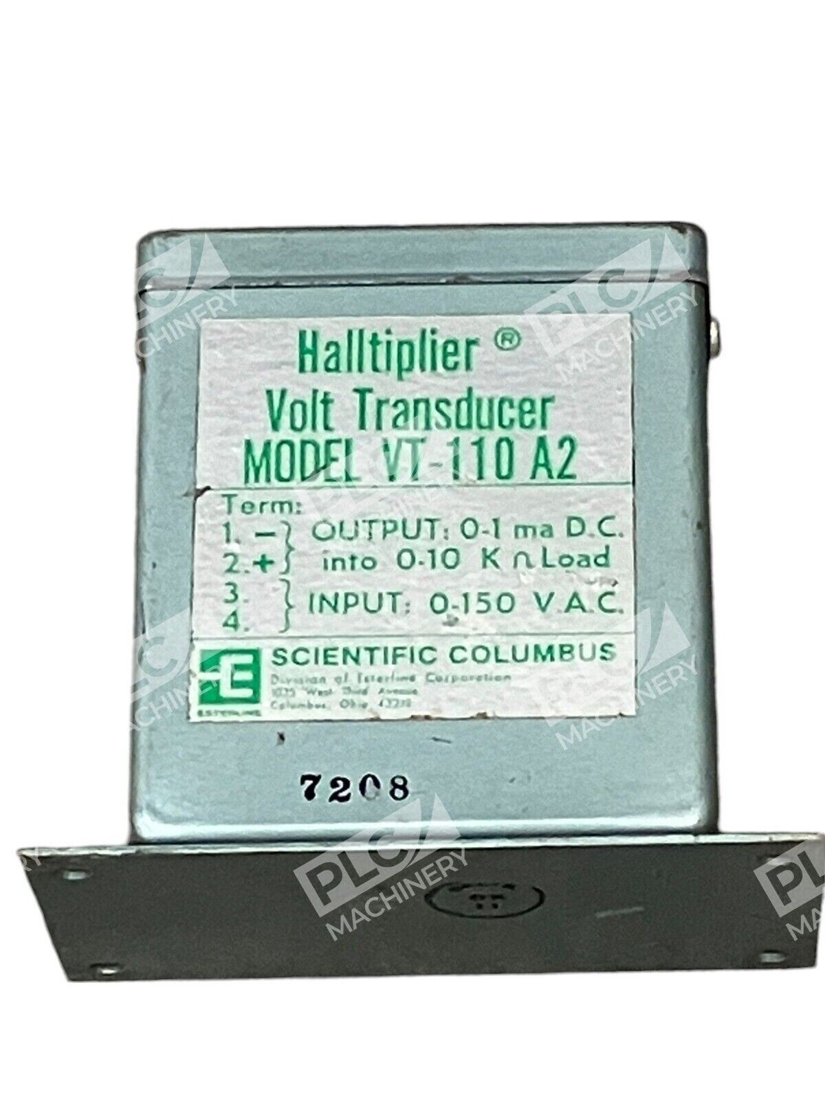 Scientific Columbus VT-110 A2 Halltiplier - Image 3
