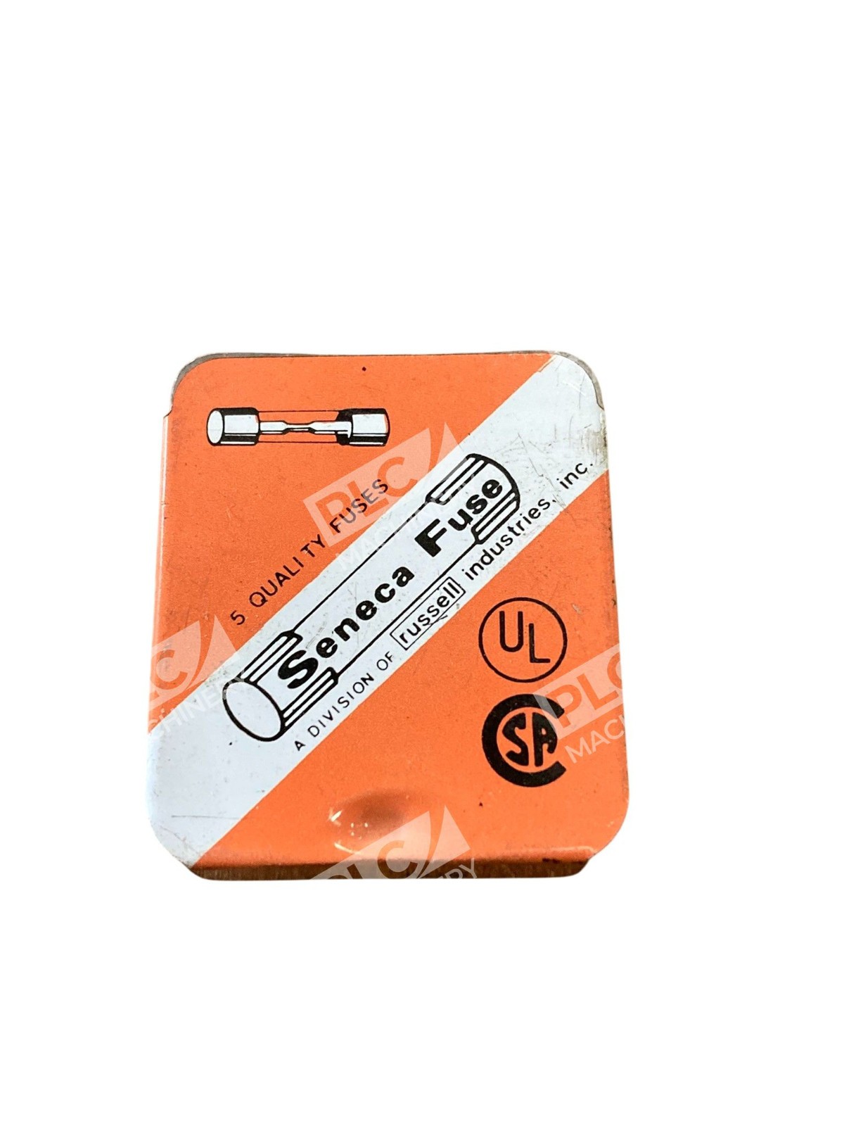 Seneca 3AB-8 250V Fast-Acting Ceramic Fuses 1/4"x1-1/4" Tube Trussell Pack of 5