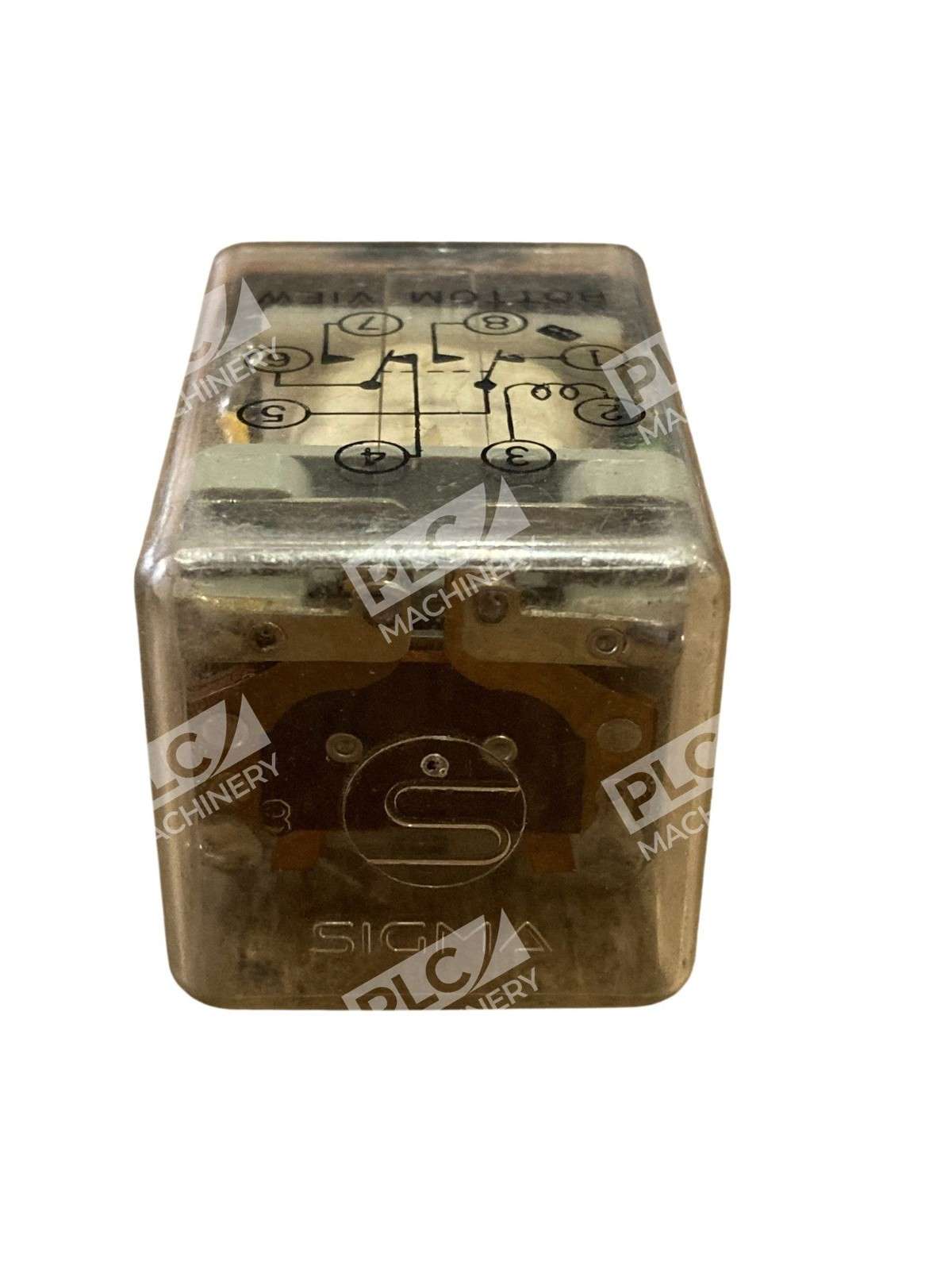 Sigma Instruments 42RO-500G-SIL DPDT General Purpose Plug-In Relay 7136 - Image 3