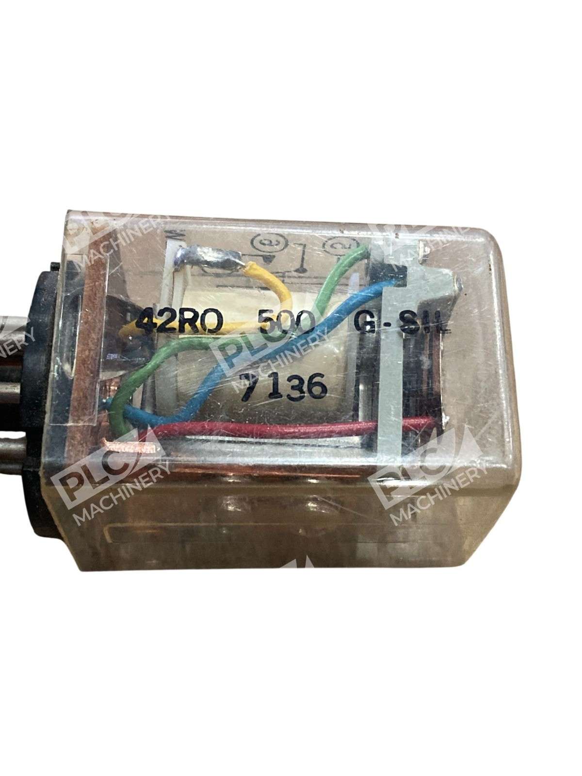 Sigma Instruments 42RO-500G-SIL DPDT General Purpose Plug-In Relay 7136 - Image 6