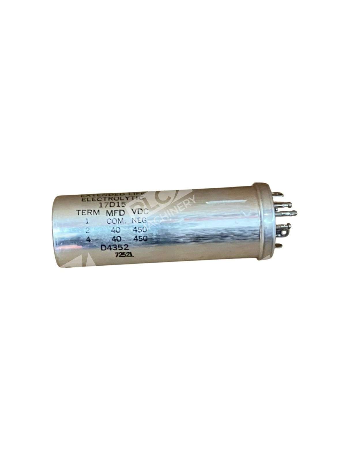 Sprague 17D15 Extended Life Electrolytic Capacitor 40 µF 450 VDC - Image 10