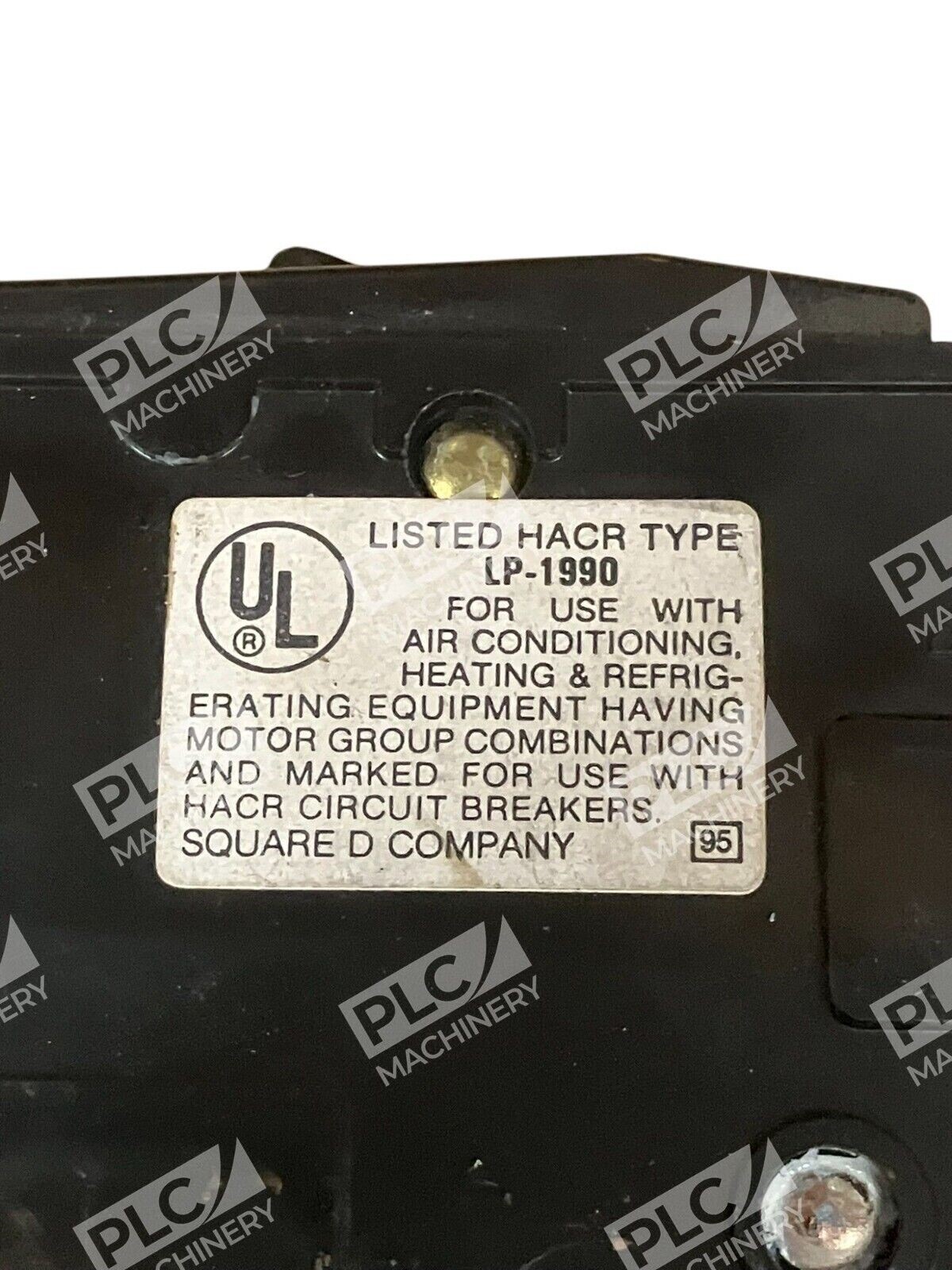 Square D Type HACR LP-1990 2 Pole 50A Circuit Braker QO250 - Image 4