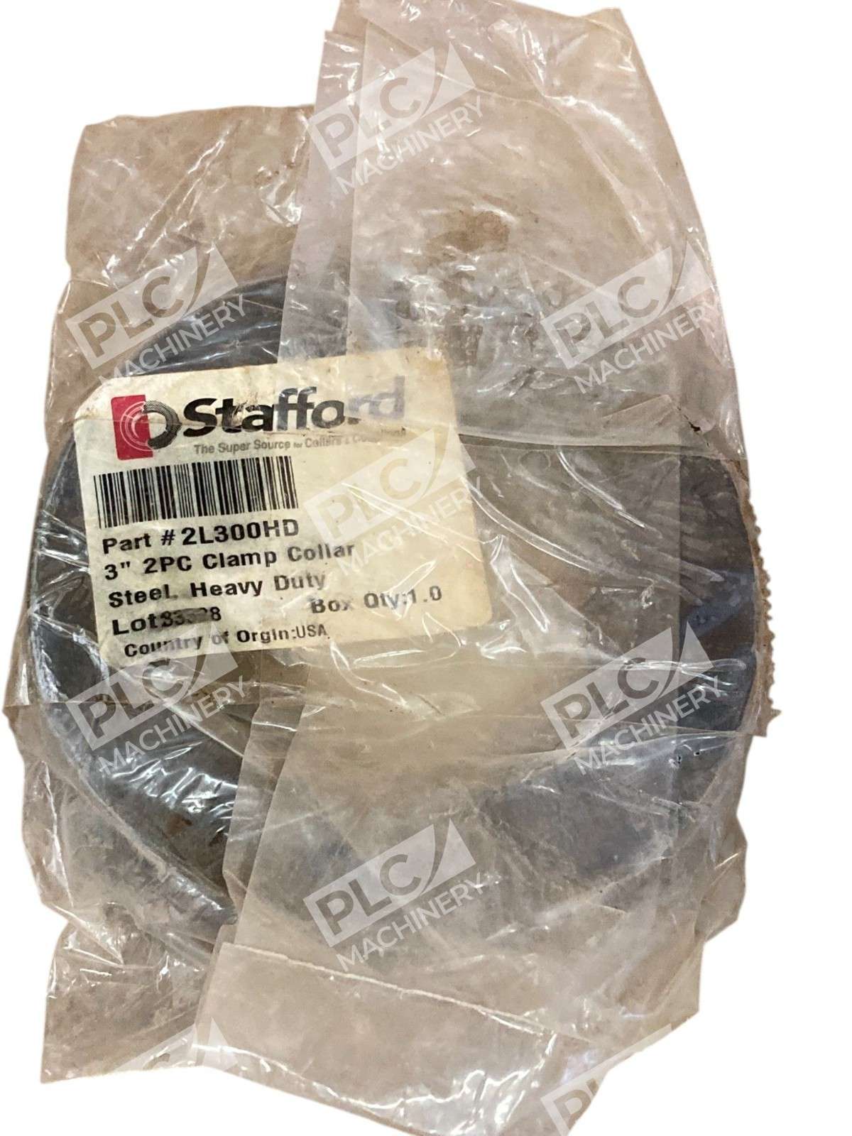 Stafford 3" 2PC Steel Heavy Duty Clamp Collar 2L300HD