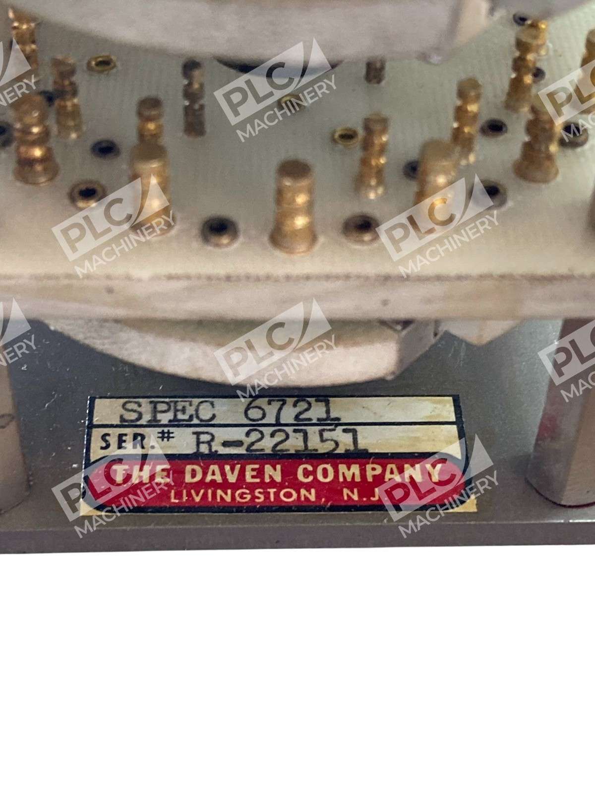 The Daven Company SPEC 6721 Potentiometer Attenuator Rotary Switch - Image 8