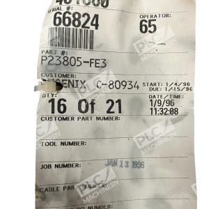 The Sine Companies P23805 FE3 Cable 227030107925