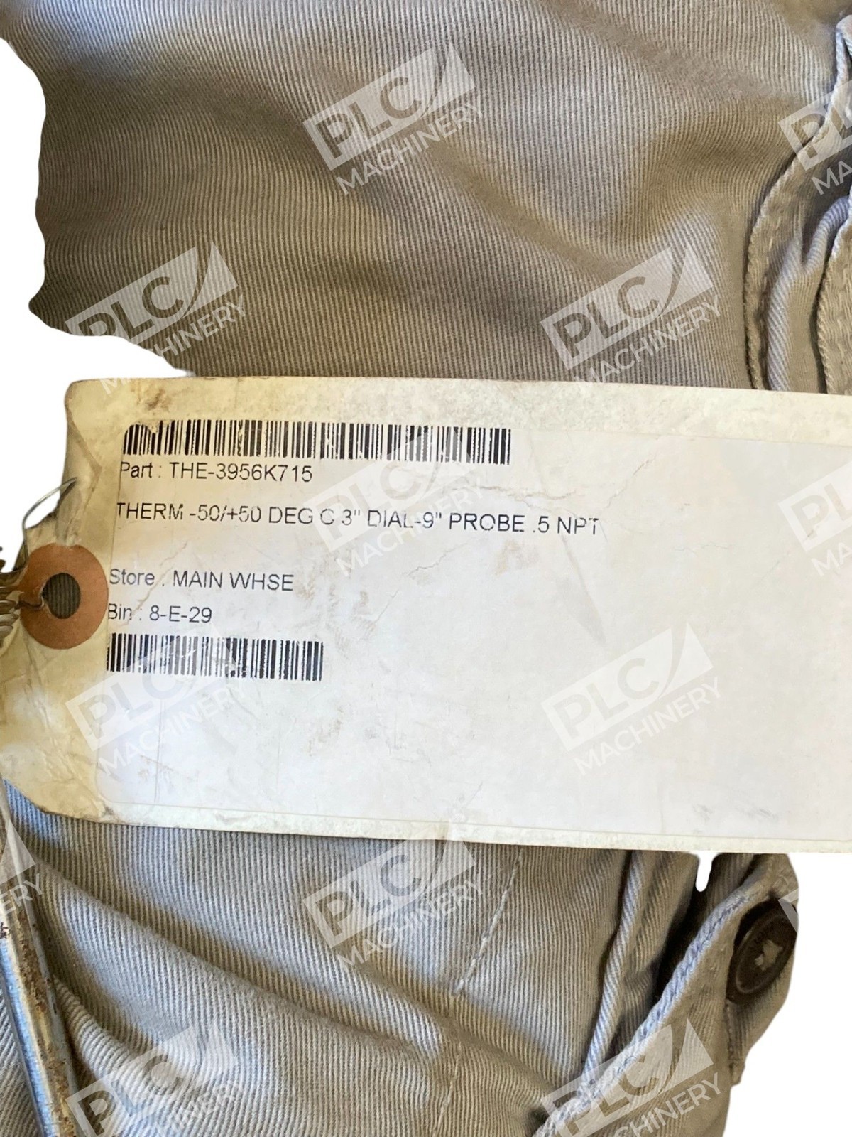 Trend -50/+50C 3" Dial 9" Probe 1/2NPT Thermometer 3956K715 - Image 6