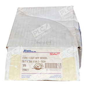 United Abrasives SAIT TM7X0090X58Z Tech Type 1 Cut Off Wheel 23827 Box of 16