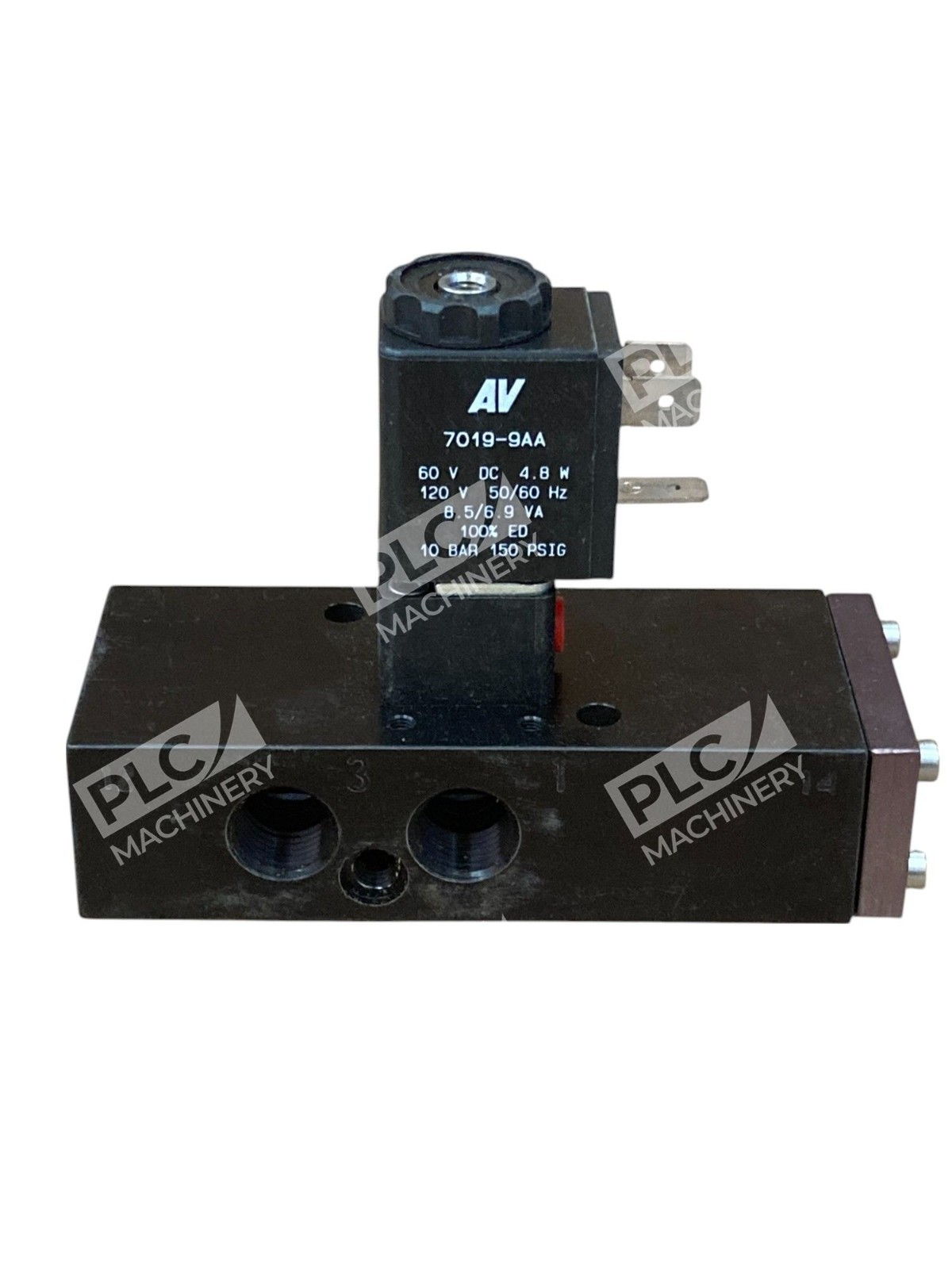 Watts AV 60VDC 4.8W 8.5/6.9VA 7019-9AA Solenoid Valve Connector BMS-1 - Image 4