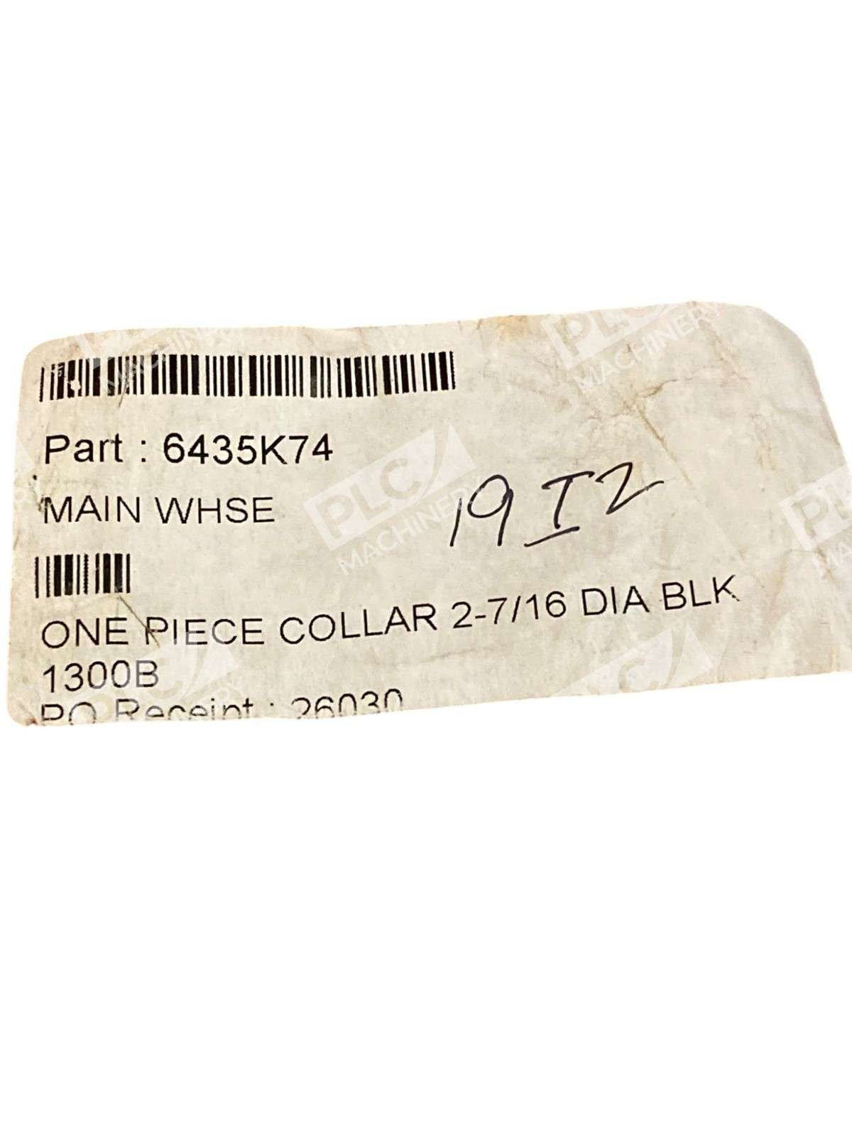 2-7/16" Diameter Black One Piece Collar 6435K74 - Image 6