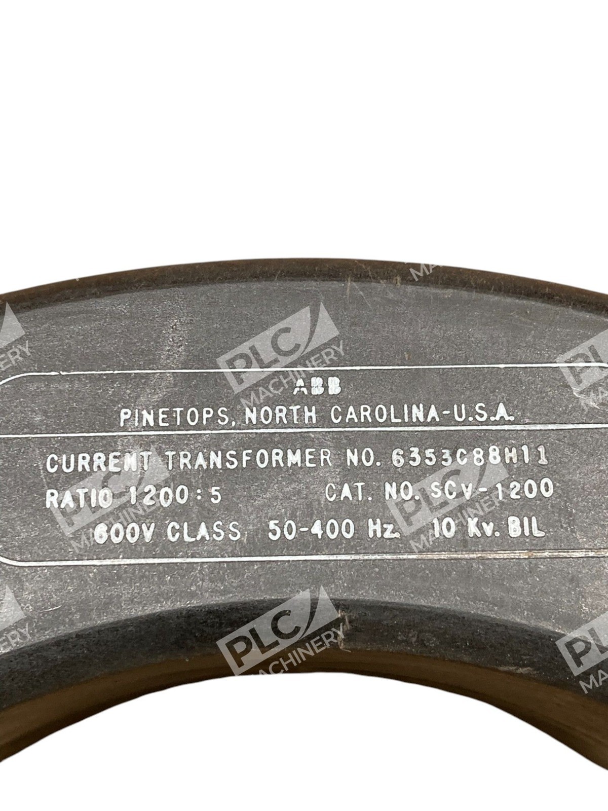 ABB 6353C88H11 1200:5 600V 50-400Hz 10Kv BIL Current Transformer SCV-1200 - Image 6